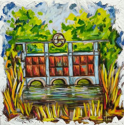 Il Passato - a Paintings Artwork by Monica  Belloni 