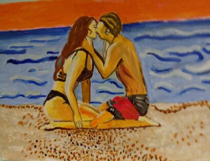 Il primo bacio - a Paint Artowrk by Dragana Trivak