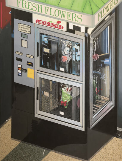 Automat - a Paint Artowrk by Zita David