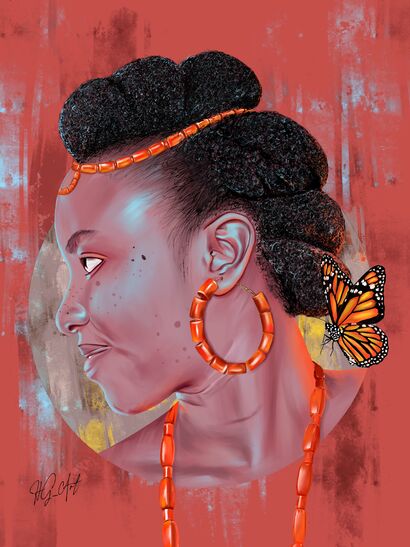 Africa Culture  - a Digital Art Artowrk by Oladapo  Ojenike 