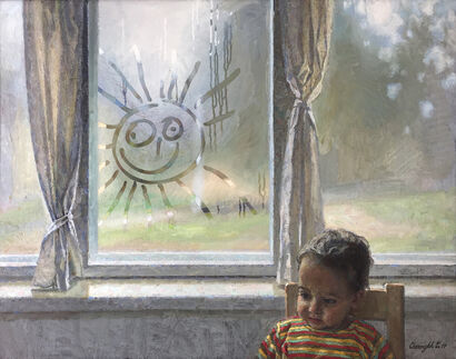 Let the sun always shine! - a Paint Artowrk by Elena Chernykh
