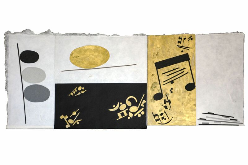 Costruzione musicale - a Paint by nadia myriam giuliana sabbioni