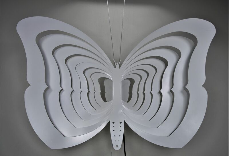 WHITE BUTTERFLY - a Art Design by Alessio Luca Bandini