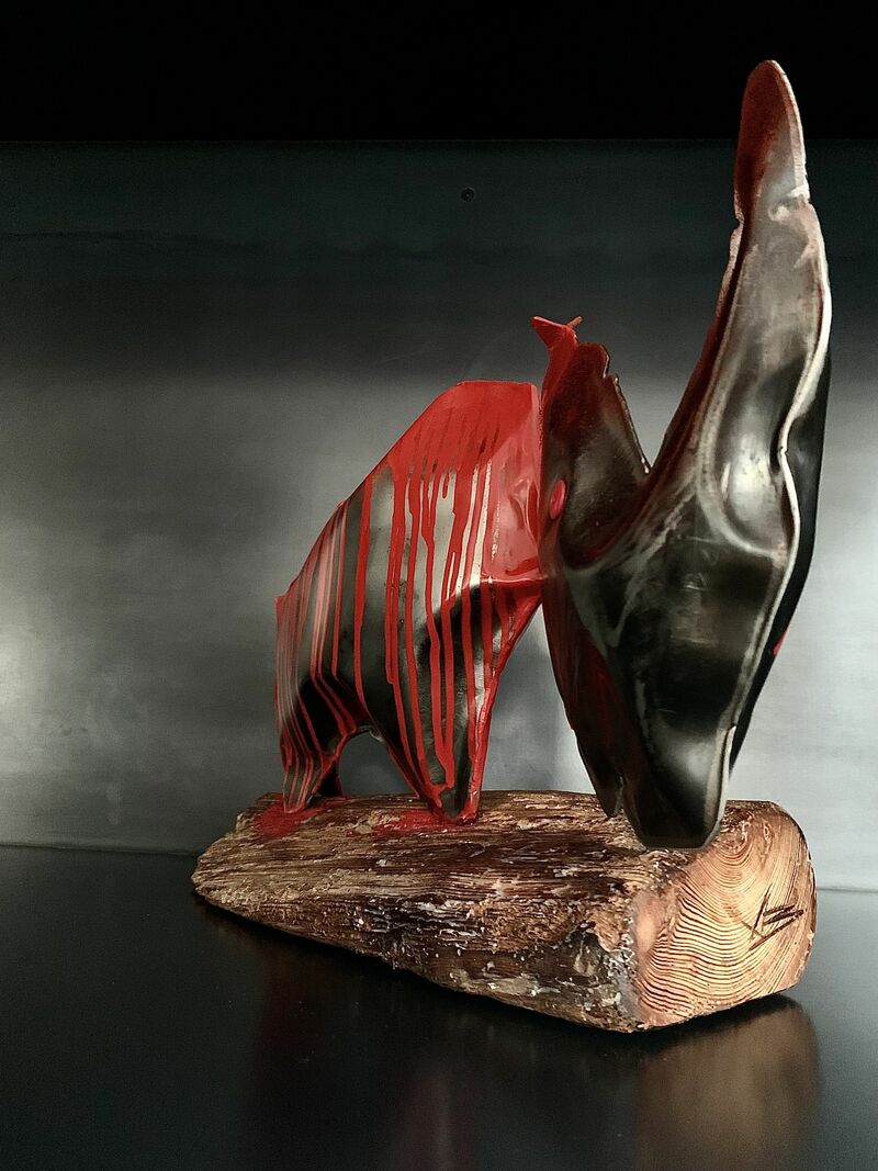 Rinoceronte - a Sculpture & Installation by Andrea Borga