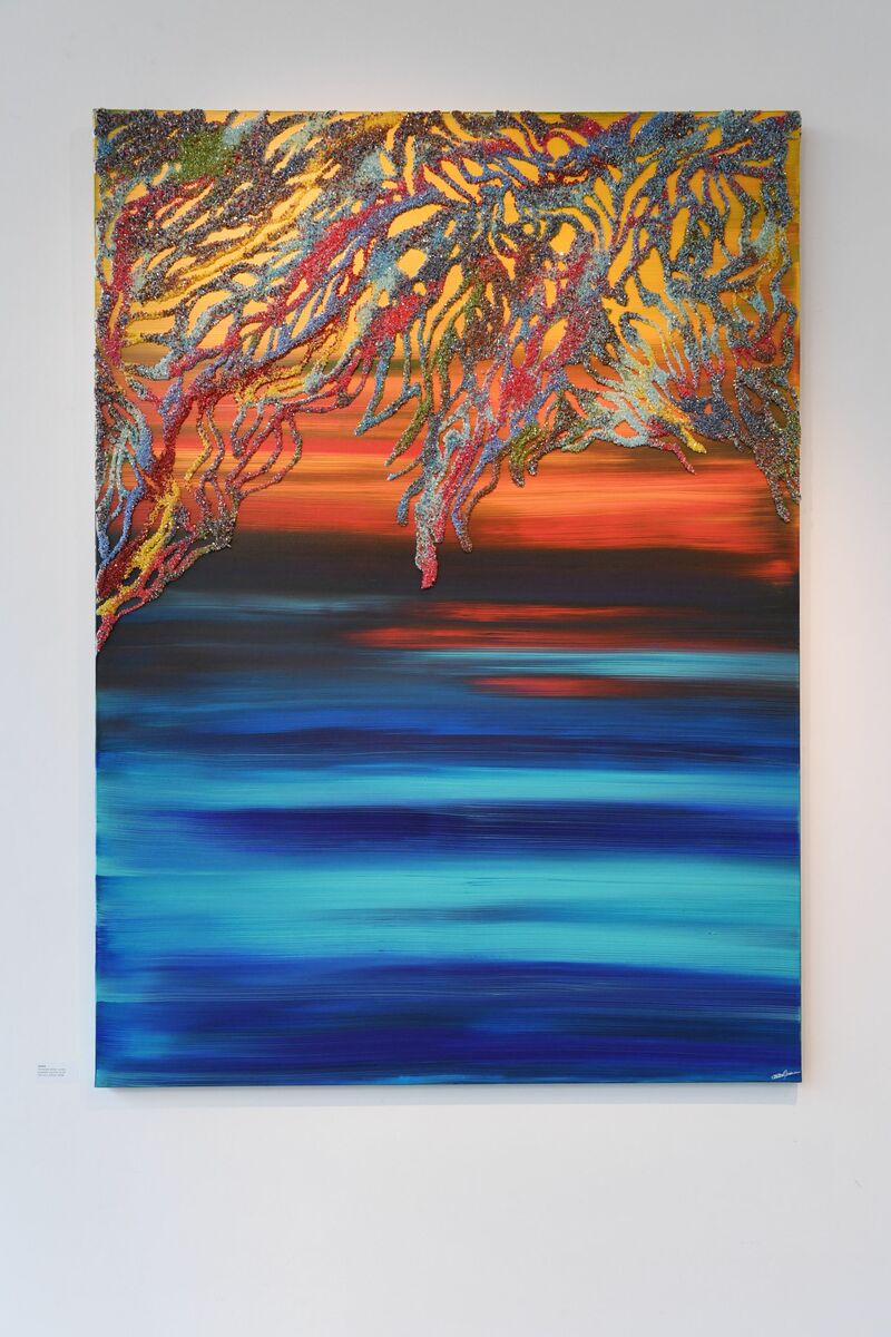 Sunset  - a Paint by myriam ghilan