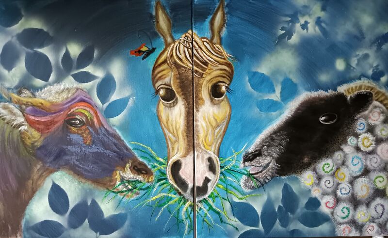 Share Together - a Paint by Jo Lan Tao