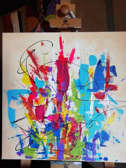 esplosione - a Paint Artowrk by Nadia Vesco