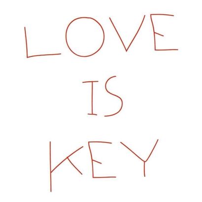 LOVE IS KEY CANVASS COLLECTION - A Digital Art Artwork by Manuel Giacometti Art