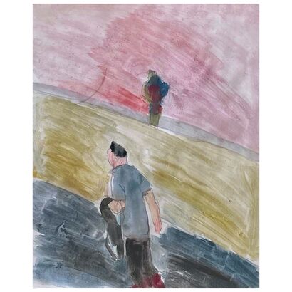 Walk in the Park - a Paint Artowrk by Irfan  Ajvazi