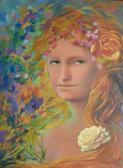 Primavera - a Paint Artowrk by R. CORDAZ