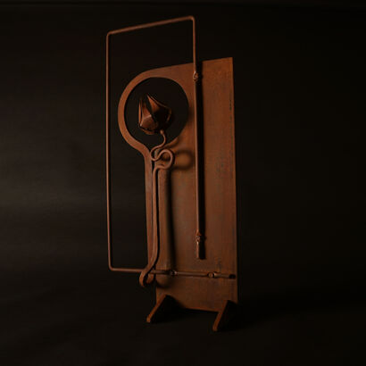 Fioritura Ossidata - a Sculpture & Installation Artowrk by Michael Budd