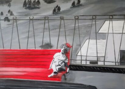 LA BAMBINA CHE SOGNAVA UN MONDO MIGLIORE - a Paint Artowrk by Brumy