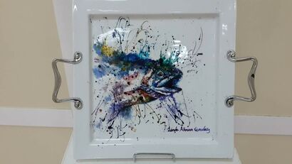 Fish  - a Paint Artowrk by Nasir 