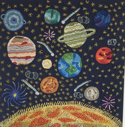 Universo - a Paint Artwork by Stephanie Brucks - STICKART