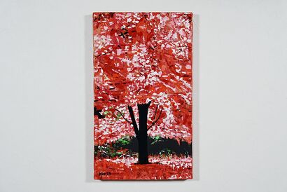Crimson Maple  - a Paint Artowrk by HsunArt