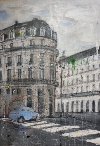 Limiti urbani (serie) - a Paintings Artwork by Bruno Malaspina