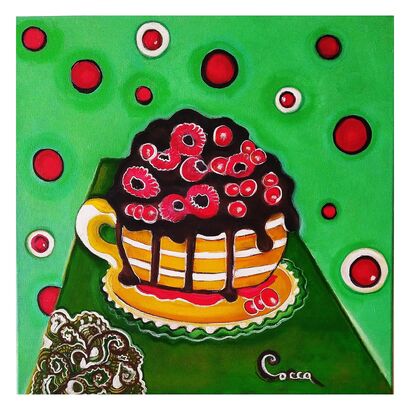 Cioccolata ai frutti di bosco - A Paint Artwork by Cocca
