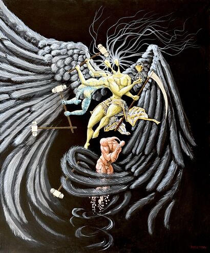 Le Temps - a Paint Artowrk by Boris Mariani