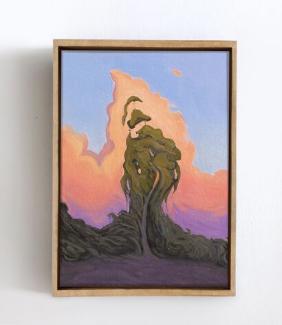 pink sunset - a Paint Artowrk by Anastasia Chumakova