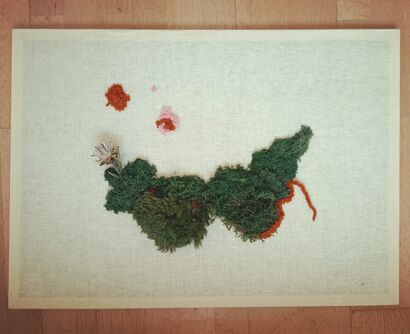 Islands - a Paint Artowrk by Ruth Monthore