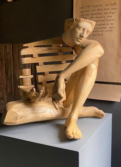 Il demiurgo - a Sculpture & Installation Artowrk by Caima Nesci