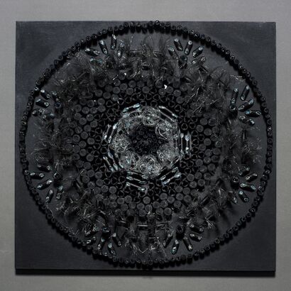 Winter Mandala - A Sculpture & Installation Artwork by Woźniak Anna