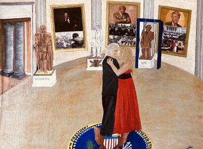 Inauguration  - a Paint Artowrk by Zoey