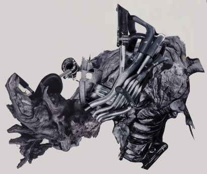 Integroids No. 1 - a Paint Artowrk by Junko Chodos