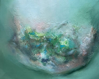 Lush Reverie - a Paint Artowrk by Mona Barbu