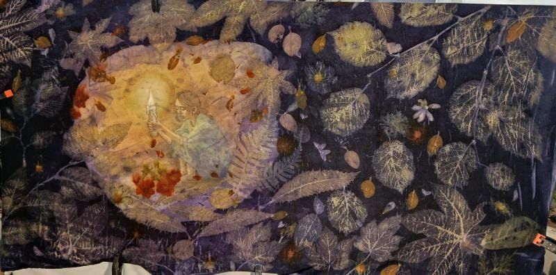 la luce dell anima - a Paintings by Anime del bosco