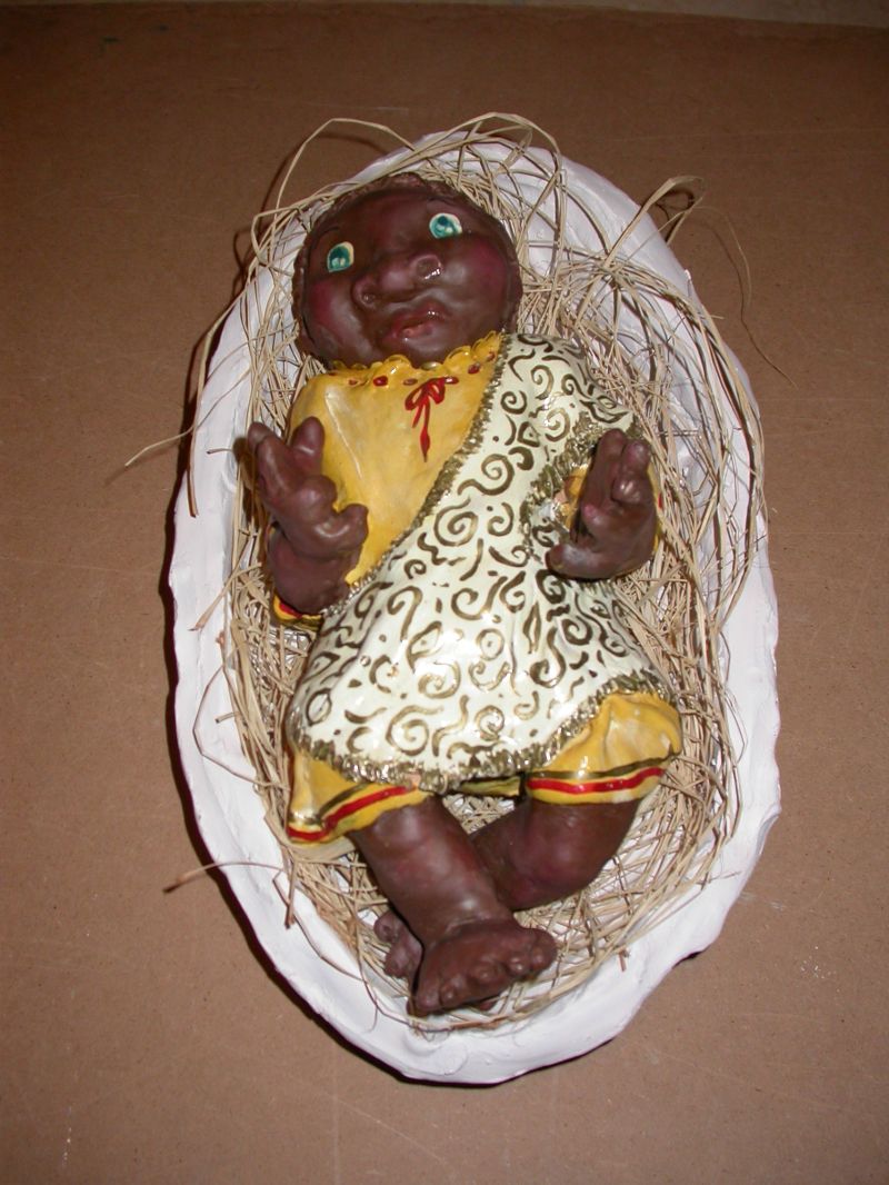IL GESù BAMBINO DI TUTTI, tra le genti del mondo - a Sculpture & Installation by ElisabettAccoto