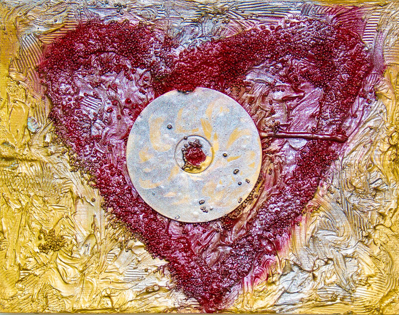 Sentimental heart - a Paint by Tisu 71