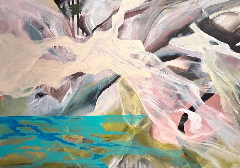 Next Level 26-31134 - a Paintings by Brigitte Puschmann