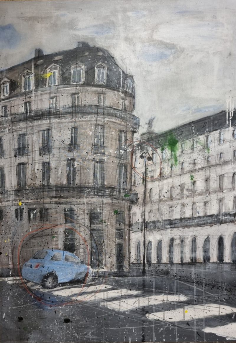 Limiti urbani (serie) - a Paintings by Bruno Malaspina