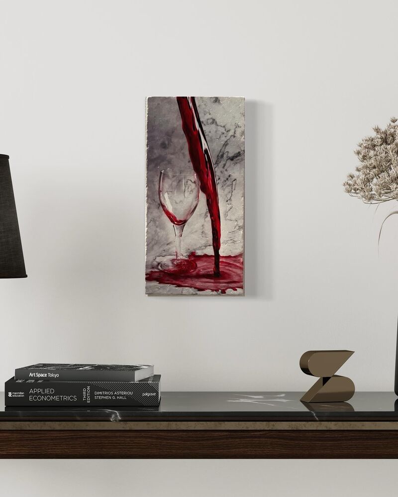 Wine Spill - a Photographic Art by Filomena  Scarfone