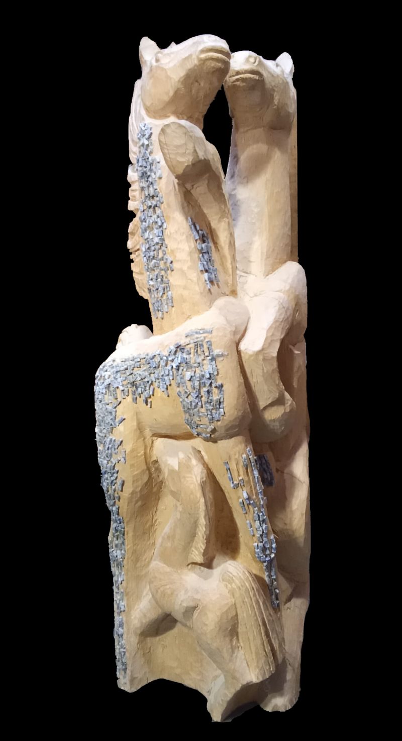 Love Story - a Sculpture & Installation by Sandro Leonardi