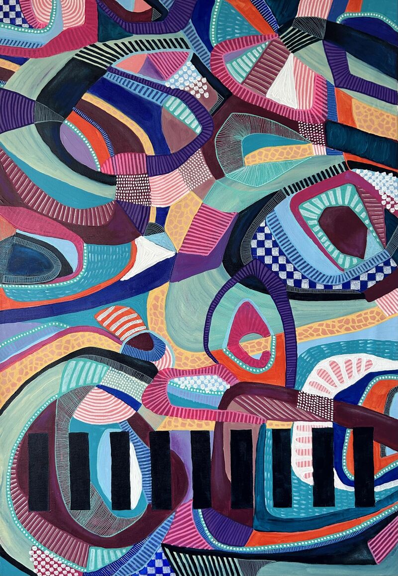 Endless Loops - a Paint by Samantha Malone