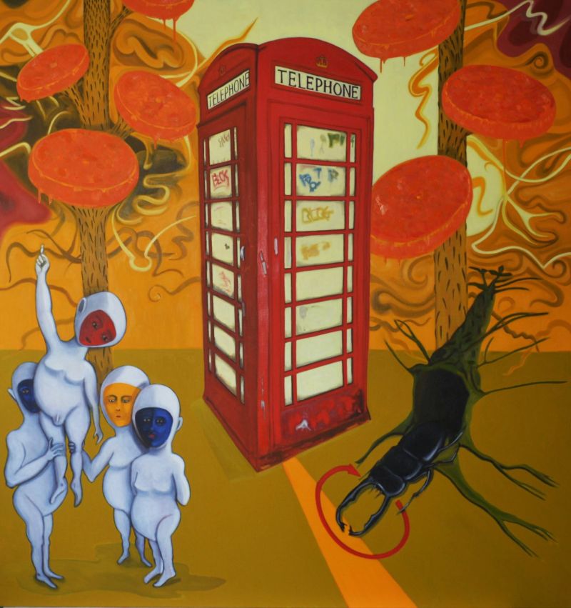 Transcending Shadows 2 - a Paintings by Pedro  Ramalho