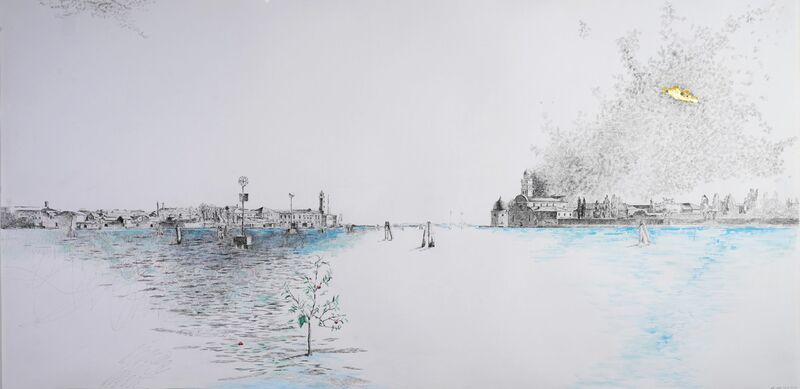 apple tree submarine - between island - a Paint by Oh Seok Kwon