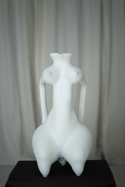 Goddess of Wine - A Sculpture & Installation Artwork by Alejandro Lucadamo