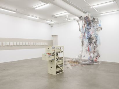 IS IT MEANT TO BE READ - a Sculpture & Installation Artowrk by Aileen Bahmanipour