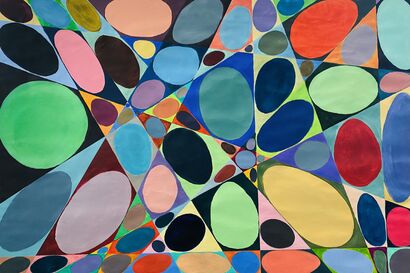 Geometric abstraction 3 - a Paint Artowrk by Dolgor.Art 