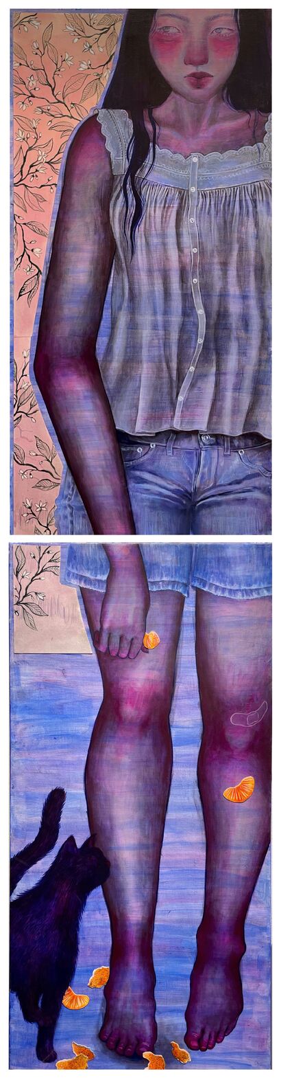 Essence of Girl - a Paint Artowrk by Natalia Cole