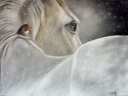 les deux amis - a Paint Artwork by maggiore corinne