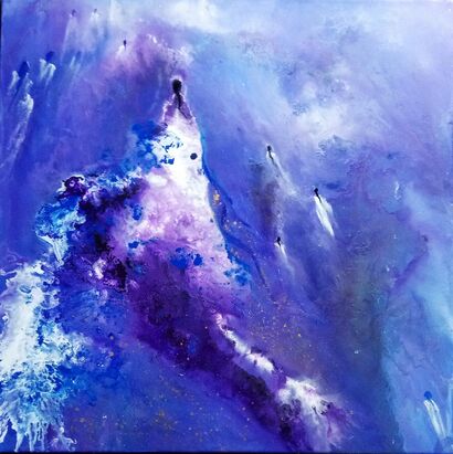 Ascension II - A Paint Artwork by CLIETTE ENAULT