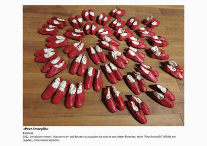 “For Amaryllis” - a Sculpture & Installation Artowrk by Yalenios