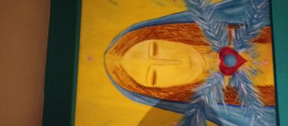  Mí nombre es  America - a Paint Artowrk by Nilda gabriela  Iriarte Napoli