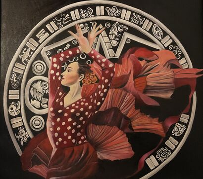 Dancer - a Paint Artowrk by forough Ghodsi