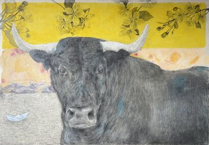 Toro - a Paint Artowrk by Luisella  Dario 