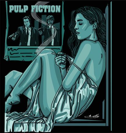 Pulp Fiction - a Digital Art Artowrk by Luigi Gallo